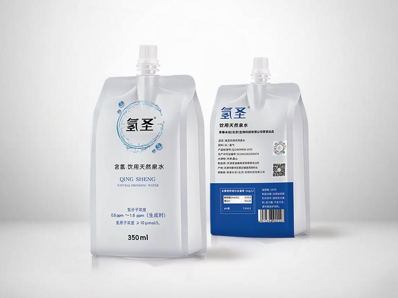 氢圣-含氢饮用天然泉水袋装350ml